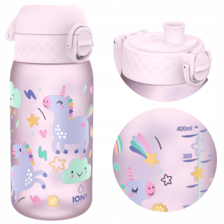 Ion8 fľaša Veselé jednorožce 400 ml